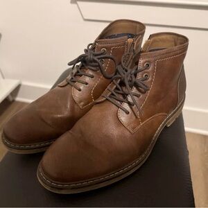Classic Brown Leather Men's Boots